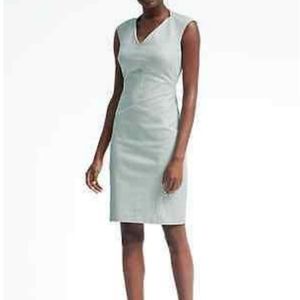 NWT ✨ Banana Republic Cap-Sleeve Bi-Stretch Dress